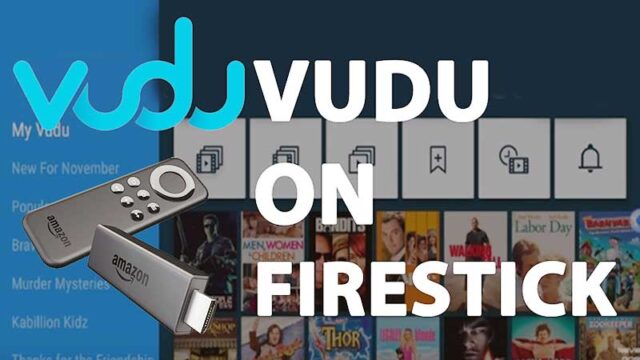 Vudu App On Amazon FireStick and Vudu com Account Login sign in Fire Tv