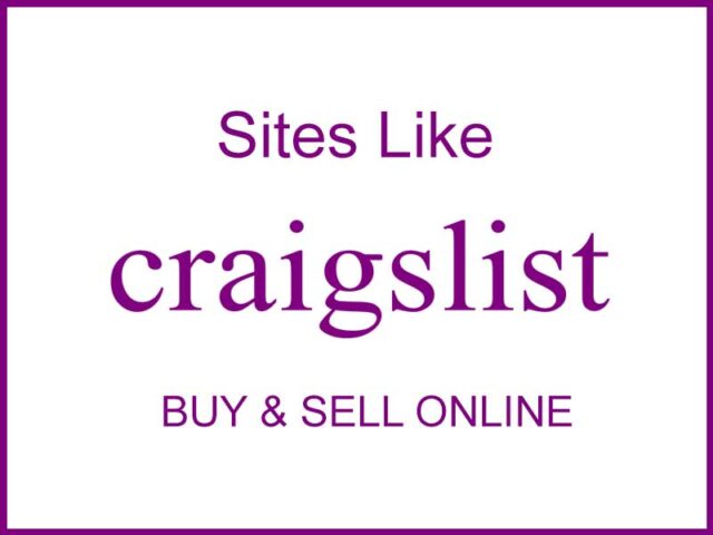 Sites Like Craigslist