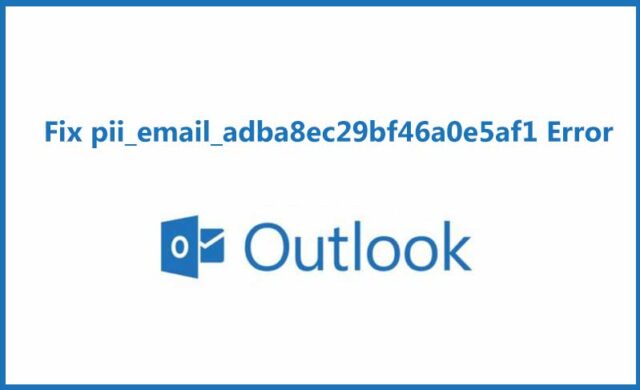 Fix pii_email_adba8ec29bf46a0e5af1 Error