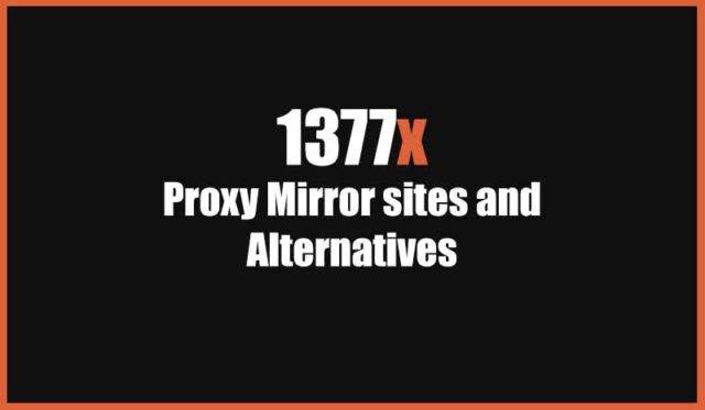 1377x Alternatives