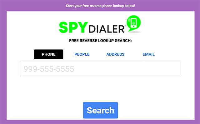 spydialer lookup